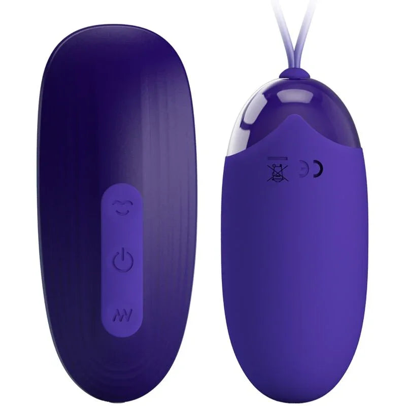 PRETTY LOVE - ESTIMULADOR Y HUEVO PORTATIL - Nuvica