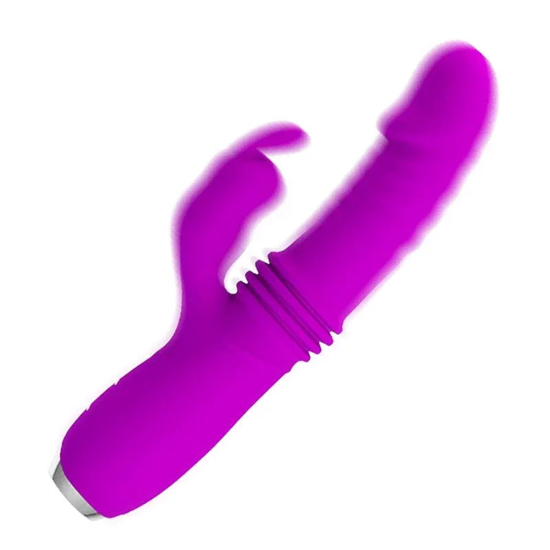PRETTY LOVE - DOROTHY VIBRADOR CONEJO RECARGABLE MORADO - Nuvica