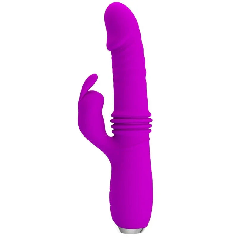 PRETTY LOVE - DOROTHY VIBRADOR CONEJO RECARGABLE MORADO - Nuvica