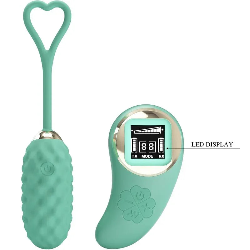 PRETTY LOVE - VIVIAN HUEVO VIBRADOR CONTROL REMOTO VERDE - Nuvica