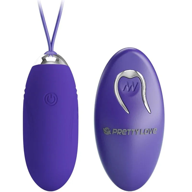 PRETTY LOVE - JENNY YOUTH HUEVO VIBRADOR CONTROL REMOTO VIOLETA - Nuvica