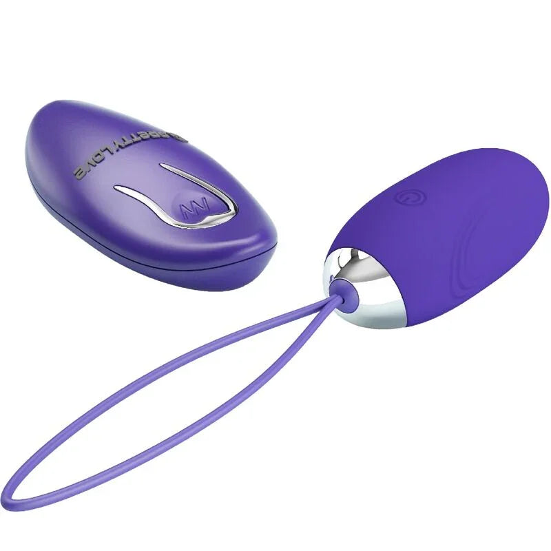 PRETTY LOVE - JENNY YOUTH HUEVO VIBRADOR CONTROL REMOTO VIOLETA - Nuvica