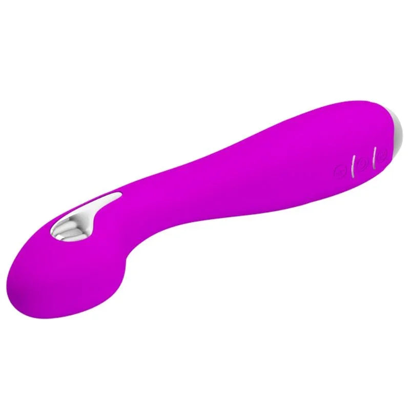PRETTY LOVE - HECTOR VIBRADOR ELECTROSHOCK RECARGABLE & IMPERMEABLE MORADO - Nuvica