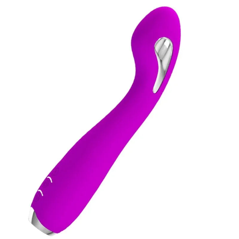 PRETTY LOVE - HECTOR VIBRADOR ELECTROSHOCK RECARGABLE & IMPERMEABLE MORADO - Nuvica