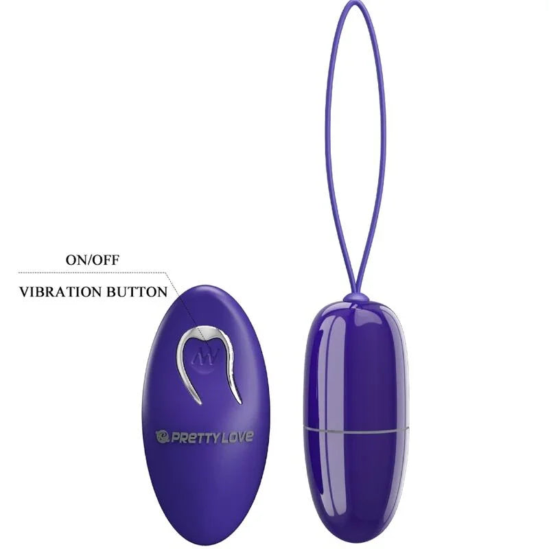 PRETTY LOVE - SELKIE YOUTH MINI HUEVO VIBRADOR CONTROL REMOTO VIOLETA - Nuvica