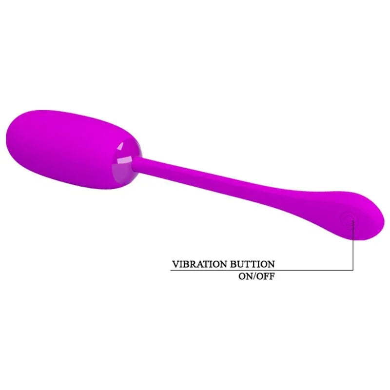 PRETTY LOVE - JULIUS HUEVO VIBRADOR IMPERMEBLE & RECARGABLE MORADO - Nuvica