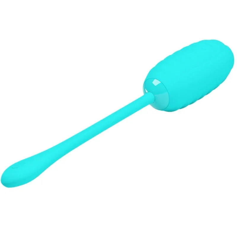 PRETTY LOVE - KIRK HUEVO VIBRADOR RECARGABLE VERDE CLARO - Nuvica