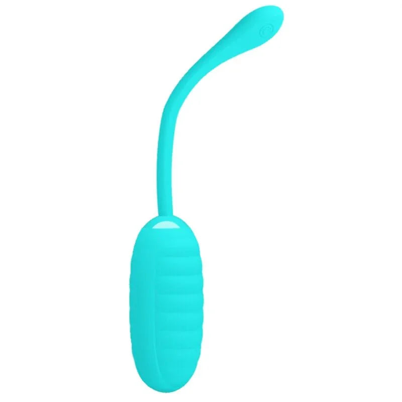 PRETTY LOVE - KIRK HUEVO VIBRADOR RECARGABLE VERDE CLARO - Nuvica