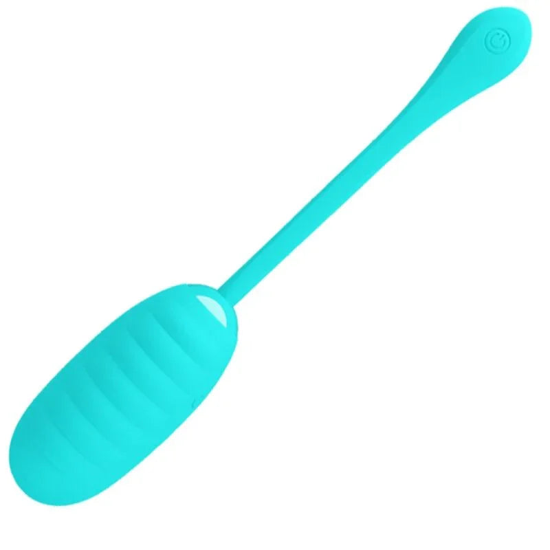 PRETTY LOVE - KIRK HUEVO VIBRADOR RECARGABLE VERDE CLARO - Nuvica