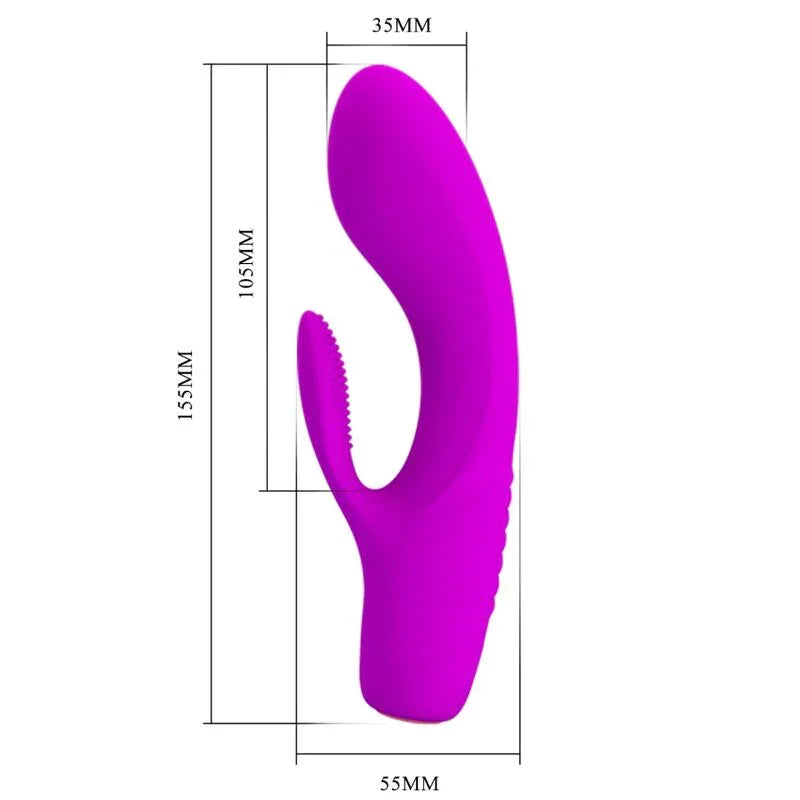 PRETTY LOVE - TIM VIBRADOR RECARGABLE MORADO - Nuvica