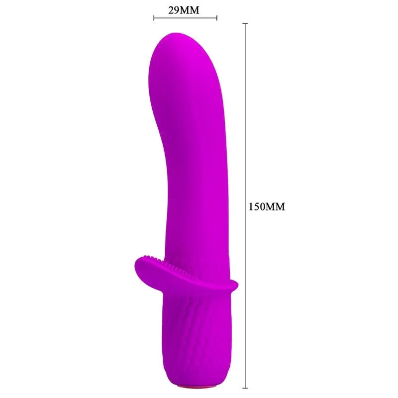 PRETTY LOVE - TROY VIBRADOR RECARGABLE MORADO - Nuvica