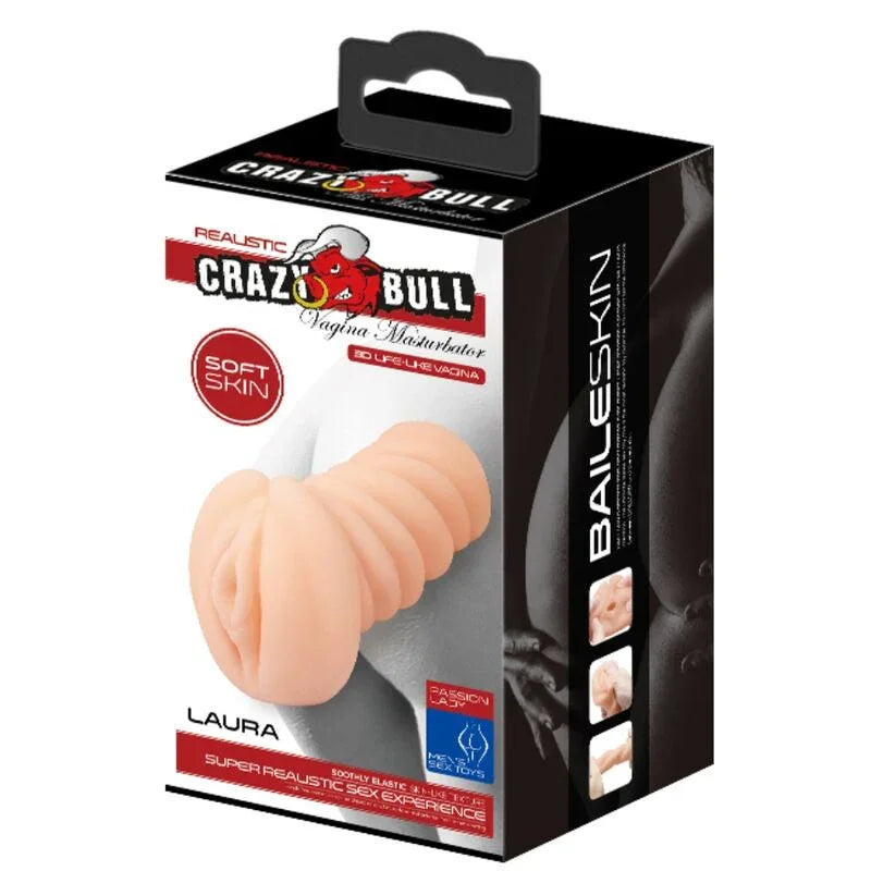 CRAZY BULL - VAGINA MASTURBADOR PORTATIL - Nuvica