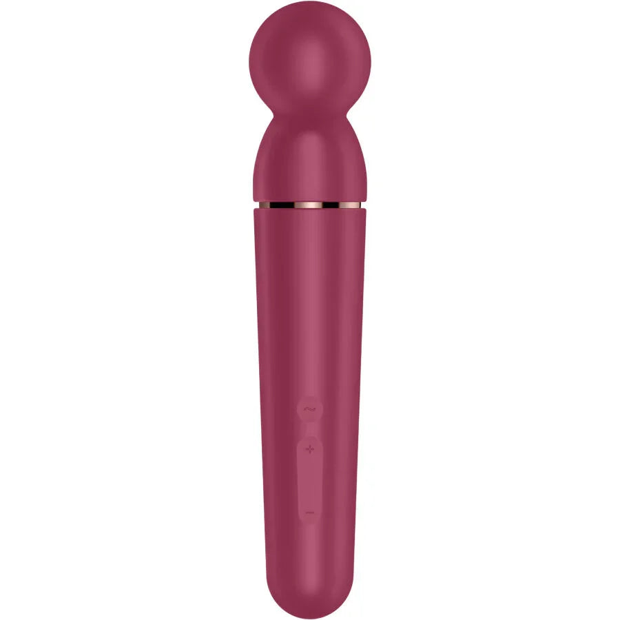 SATISFYER - PLANET WAND-ER MASAJEADOR VIBRADOR BERRY - Nuvica