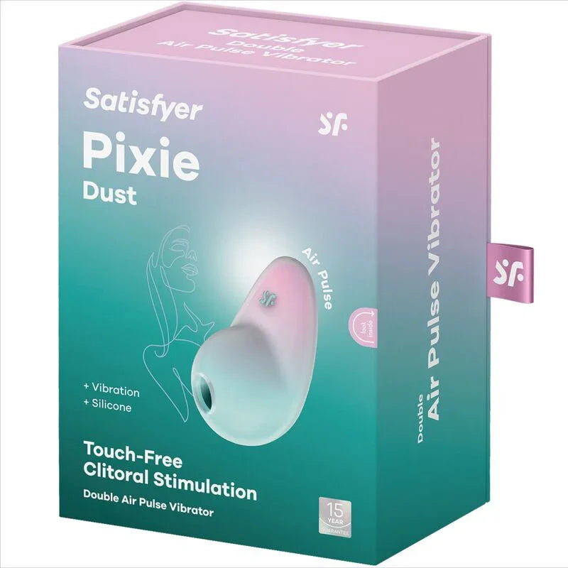 SATISFYER - PIXIE DUST LILA ESTIMULADOR AIR PLUSE - Nuvica