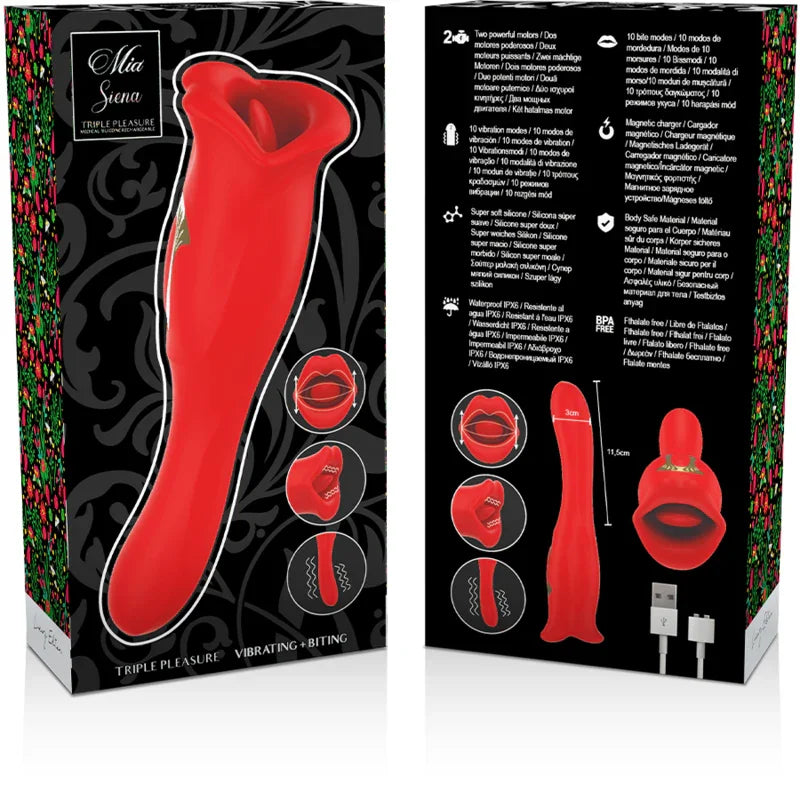 MIA - SIENA DUO TRIPLE PLACER BESA-LAME-VIBRA - Nuvica