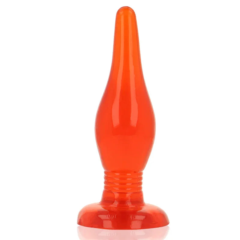 BAILE - PLUG ANAL TACTO SUAVE ROJO 14.2 CM - Nuvica