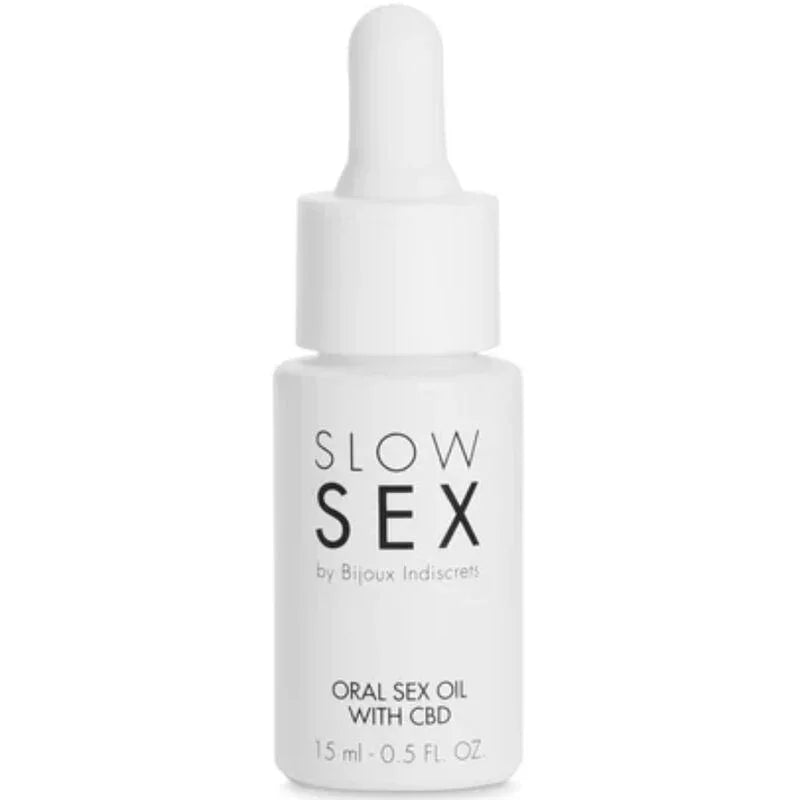 BIJOUX - SLOW SEX ACEITE SEXO ORAL CON CBD 15 ML - Nuvica