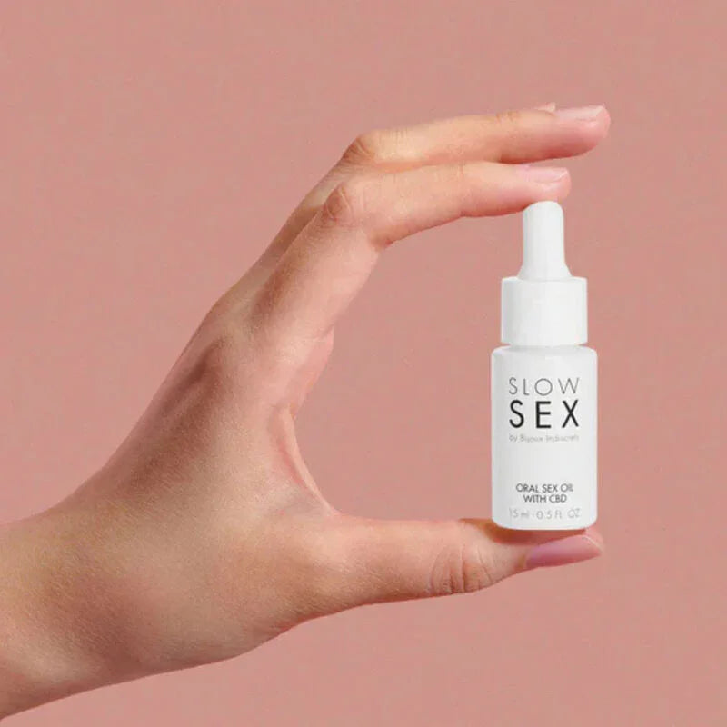 BIJOUX - SLOW SEX ACEITE SEXO ORAL CON CBD 15 ML - Nuvica
