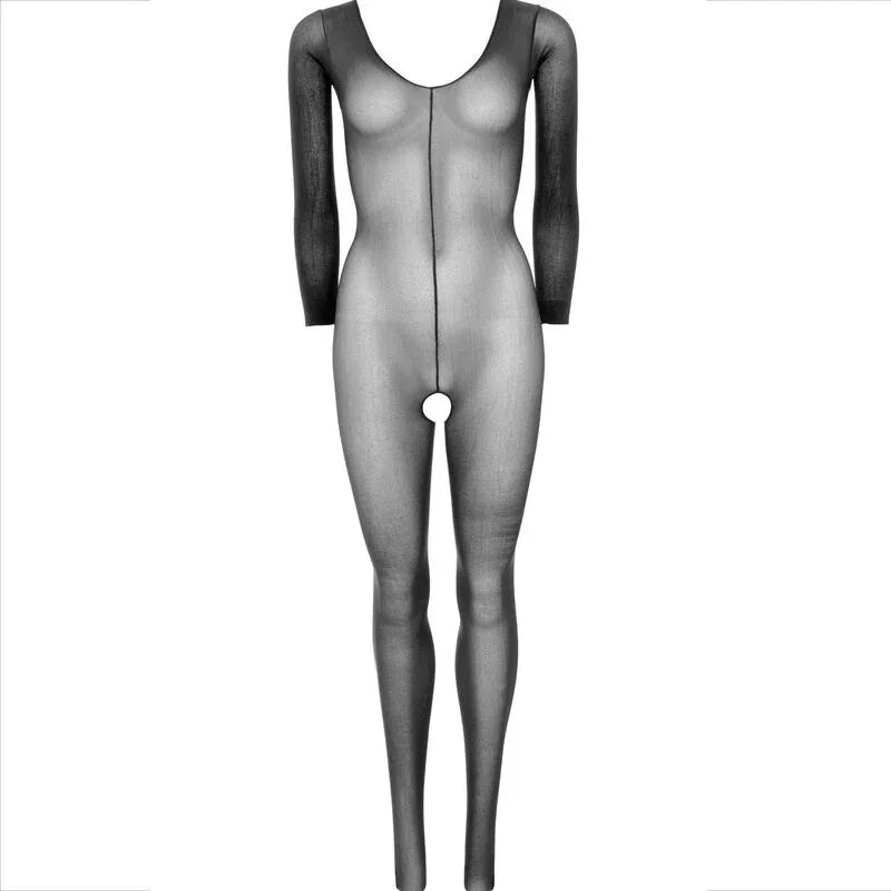 LEG AVENUE - BODYSTOCKING NEGRO MANGA LARGA - Nuvica