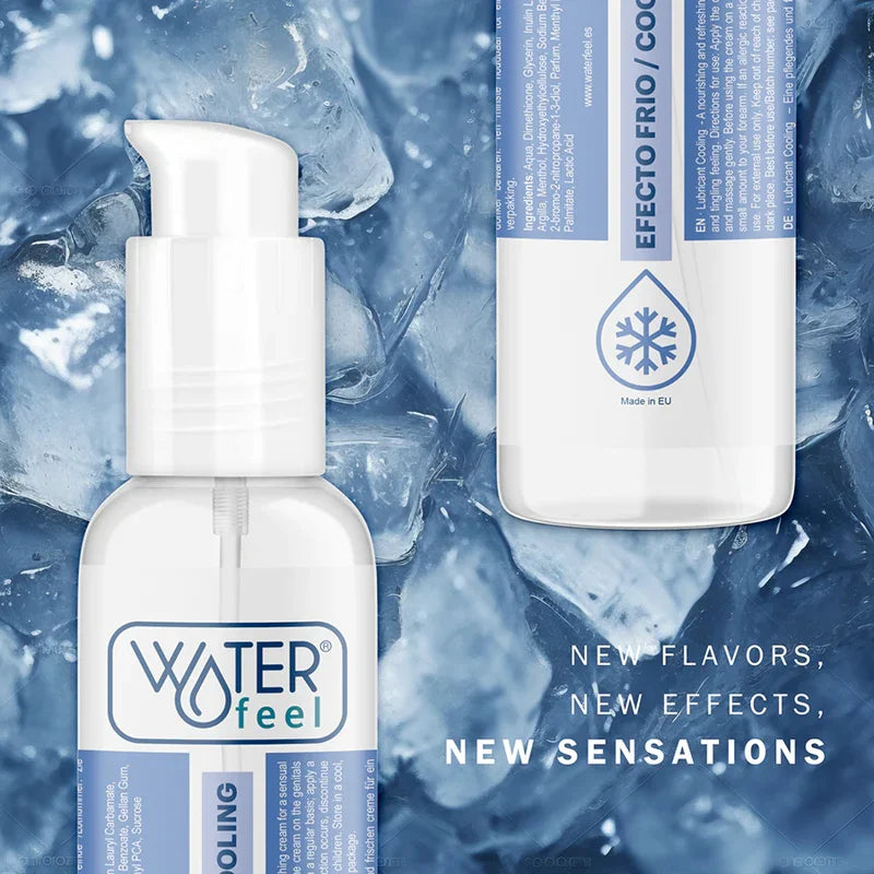 WATERFEEL - LUBRICANTE EFECTO FRIO 150 ML - Nuvica
