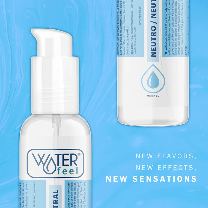 WATERFEEL - LUBRICANTE NATURAL 175 ML - Nuvica