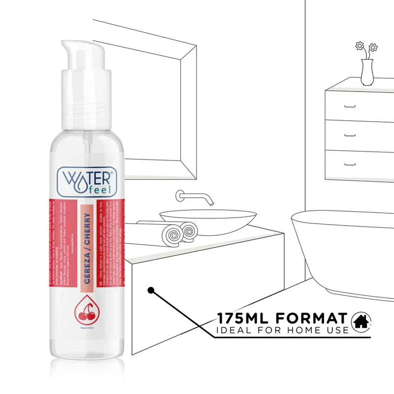 WATERFEEL - LUBRICANTE CEREZA 175 ML - Nuvica