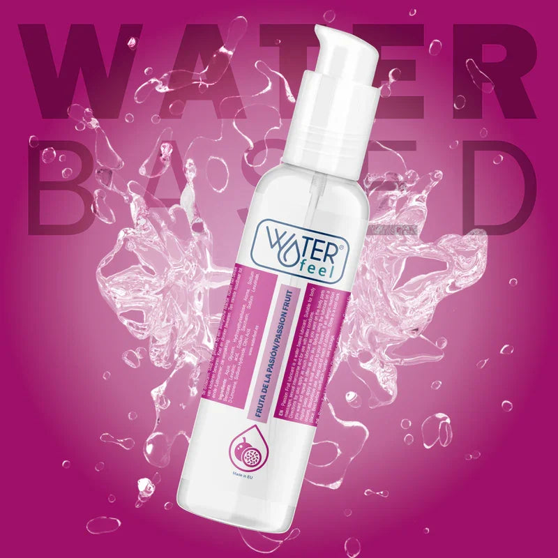 WATERFEEL - LUBRICANTE BASE AGUA FRUTA DE LA PASIÓN 175 ML - Nuvica