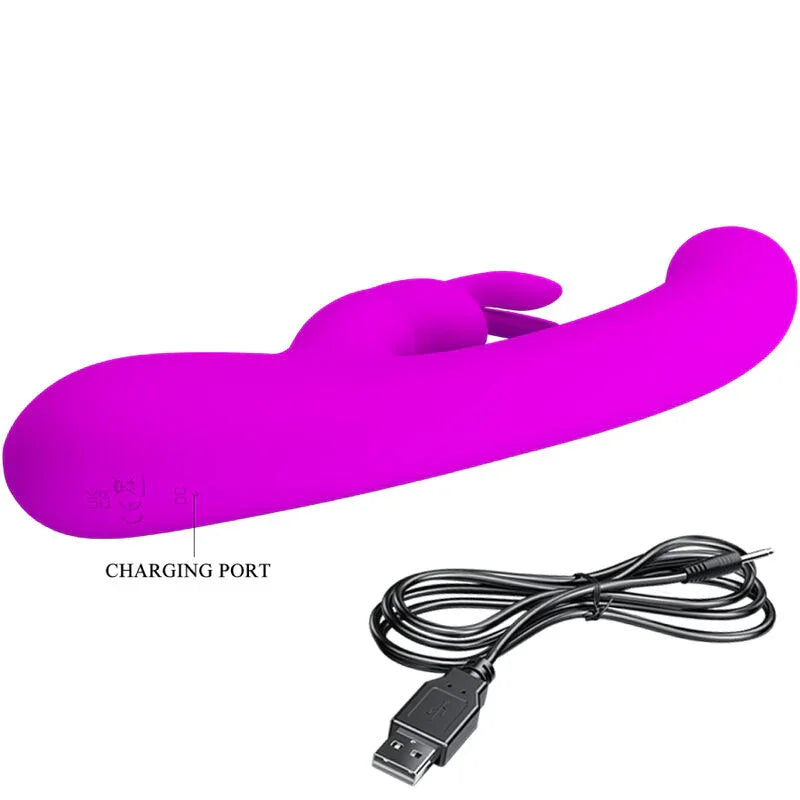 PRETTY LOVE - LAMAR VIBRADOR RABBIT & PUNTO G VIOLETA - Nuvica