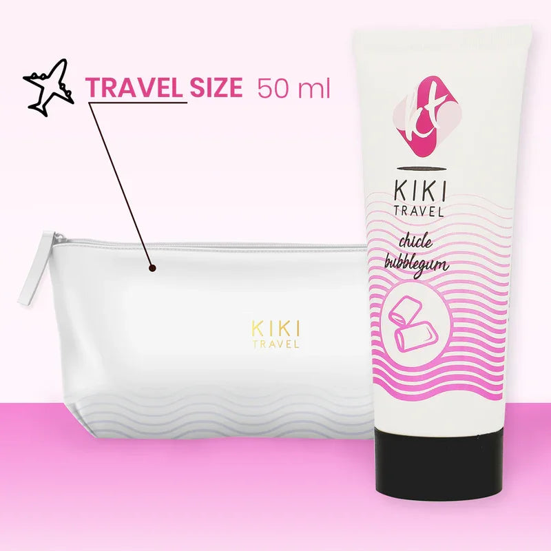 KIKÍ TRAVEL - LUBRICANTE SABOR A CHICLE 50 ML - Nuvica