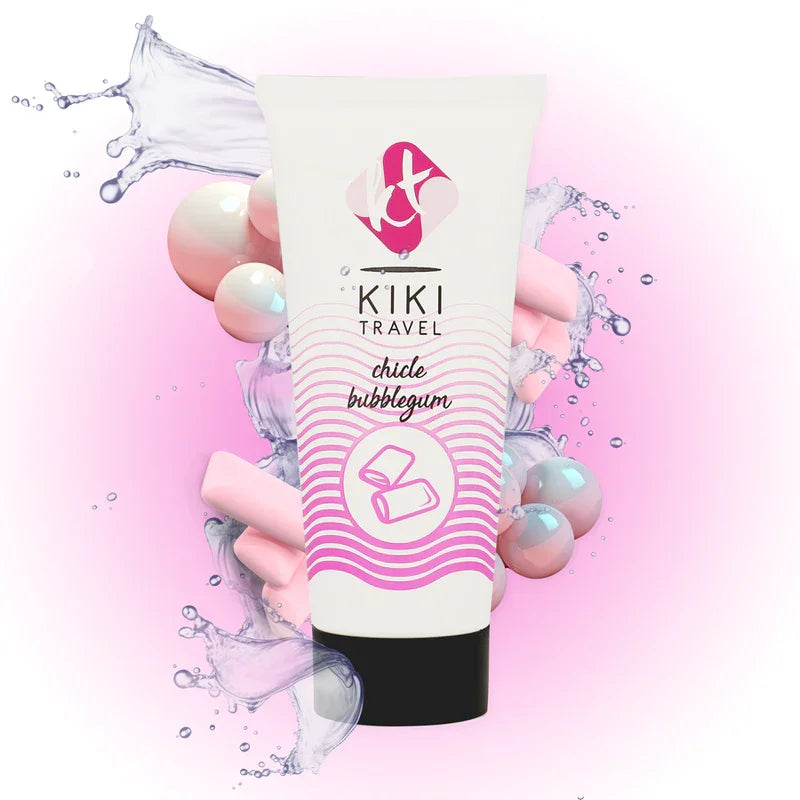 KIKÍ TRAVEL - LUBRICANTE SABOR A CHICLE 50 ML - Nuvica
