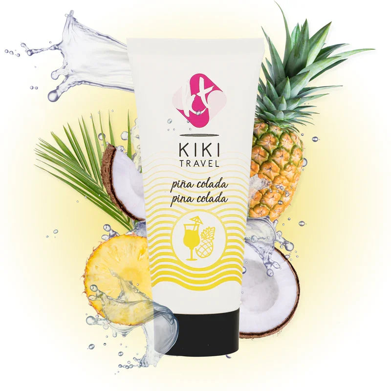 KIKÍ TRAVEL - LUBRICANTE SABOR A PIÑA COLADA 50 ML - Nuvica