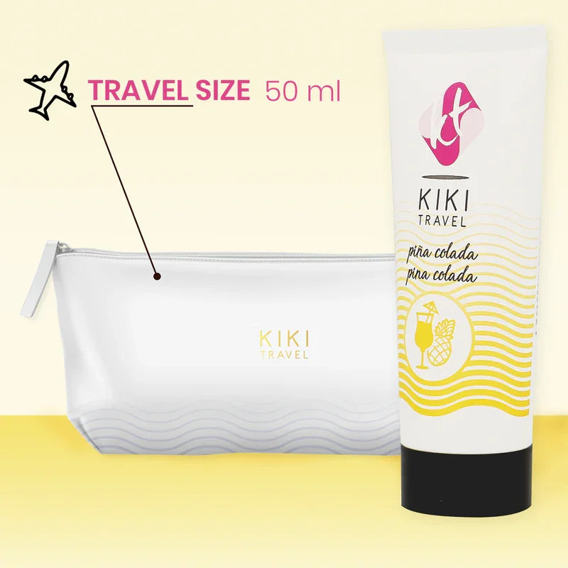 KIKÍ TRAVEL - LUBRICANTE SABOR A PIÑA COLADA 50 ML - Nuvica