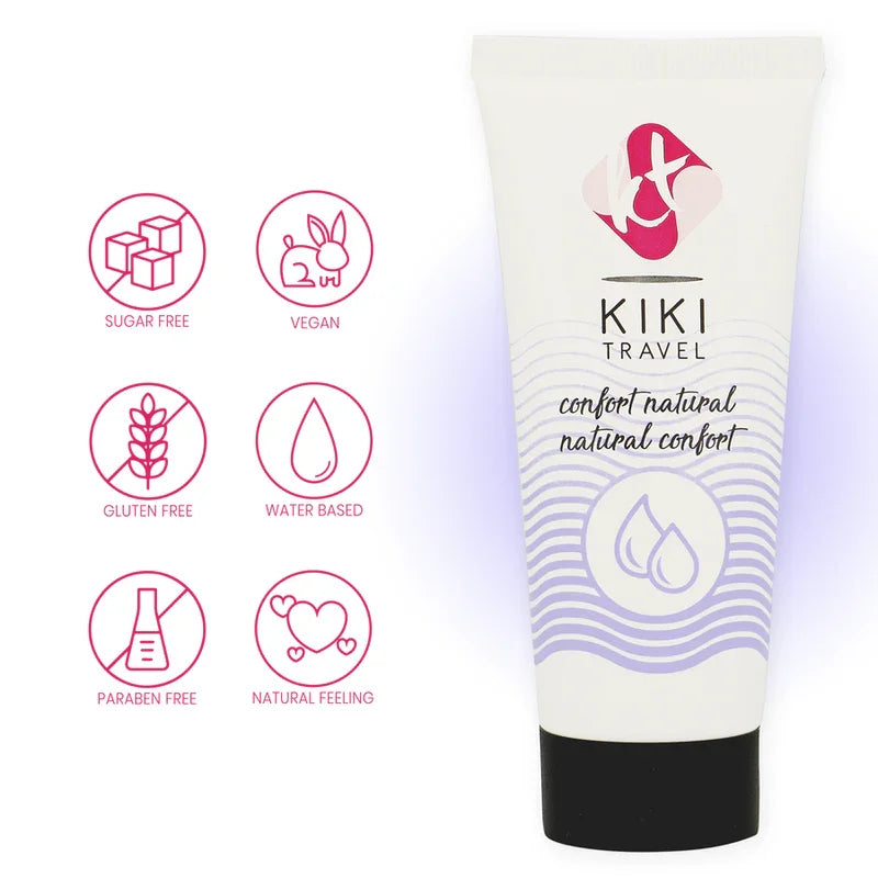 KIKÍ TRAVEL - GEL DESLIZANTE NATURAL CONFORT 50 ML - Nuvica