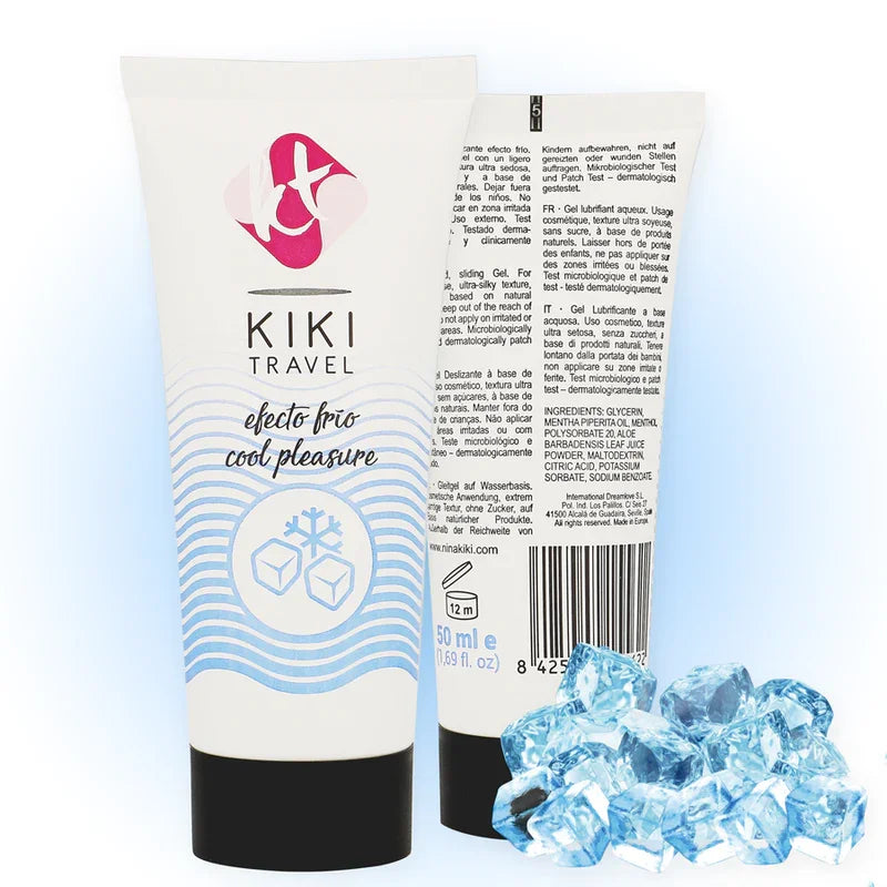 KIKÍ TRAVEL - GEL DESLIZANTE EFECTO FRÍO INTENSIFICADOR 50 ML - Nuvica