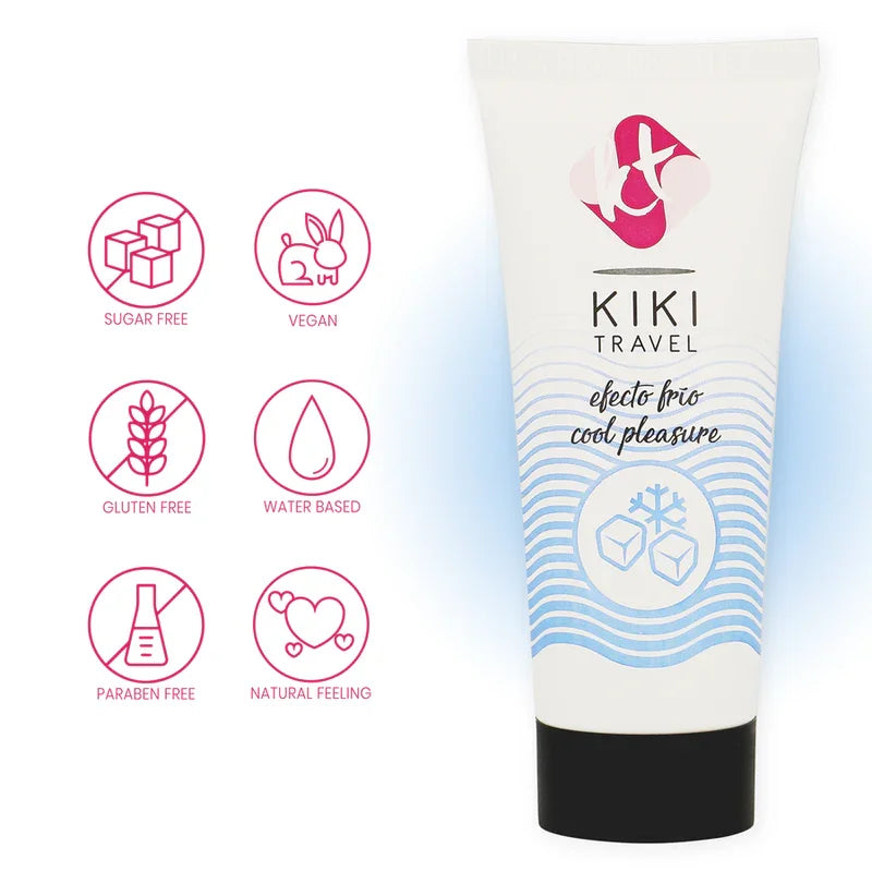 KIKÍ TRAVEL - GEL DESLIZANTE EFECTO FRÍO INTENSIFICADOR 50 ML - Nuvica