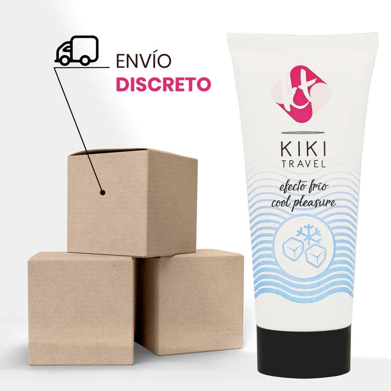 KIKÍ TRAVEL - GEL DESLIZANTE EFECTO FRÍO INTENSIFICADOR 50 ML - Nuvica