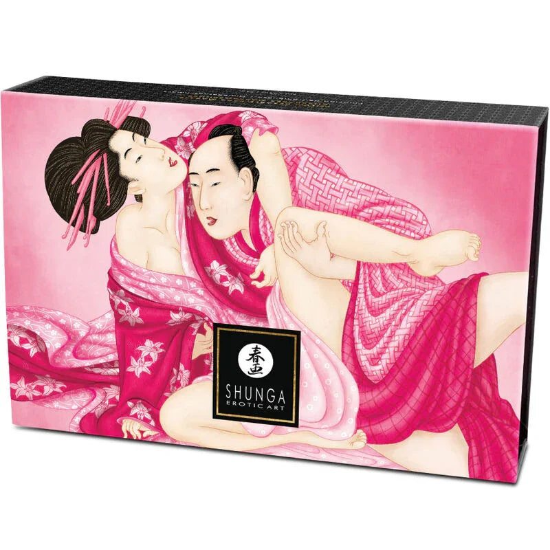 SHUNGA - KIT POLVOS DE MASAJE COMESTIBLE FRAMBUESA - Nuvica