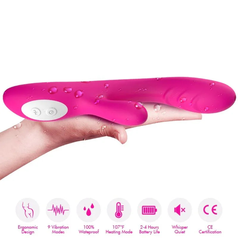 ARMONY - SPARK VIBRADOR EFECTO CALOR FUCSIA - Nuvica