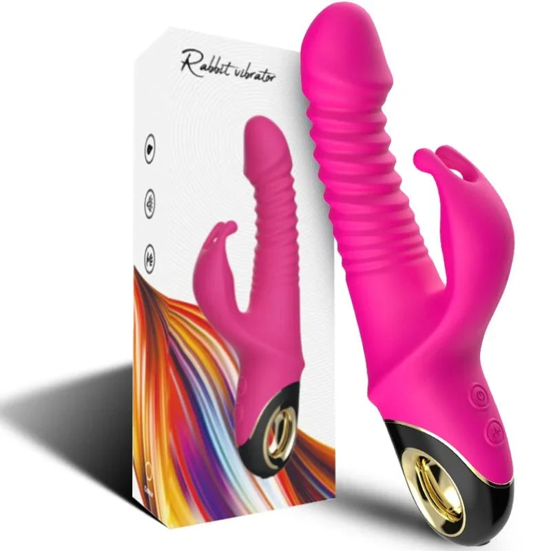 ARMONY - ZING DILDO VIBRADOR RABBIT FUCSIA - Nuvica