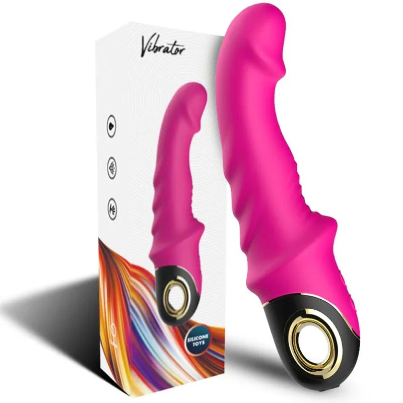 ARMONY - JOYBLADE DILDO VIBRADOR ROTADOR FUCSIA - Nuvica
