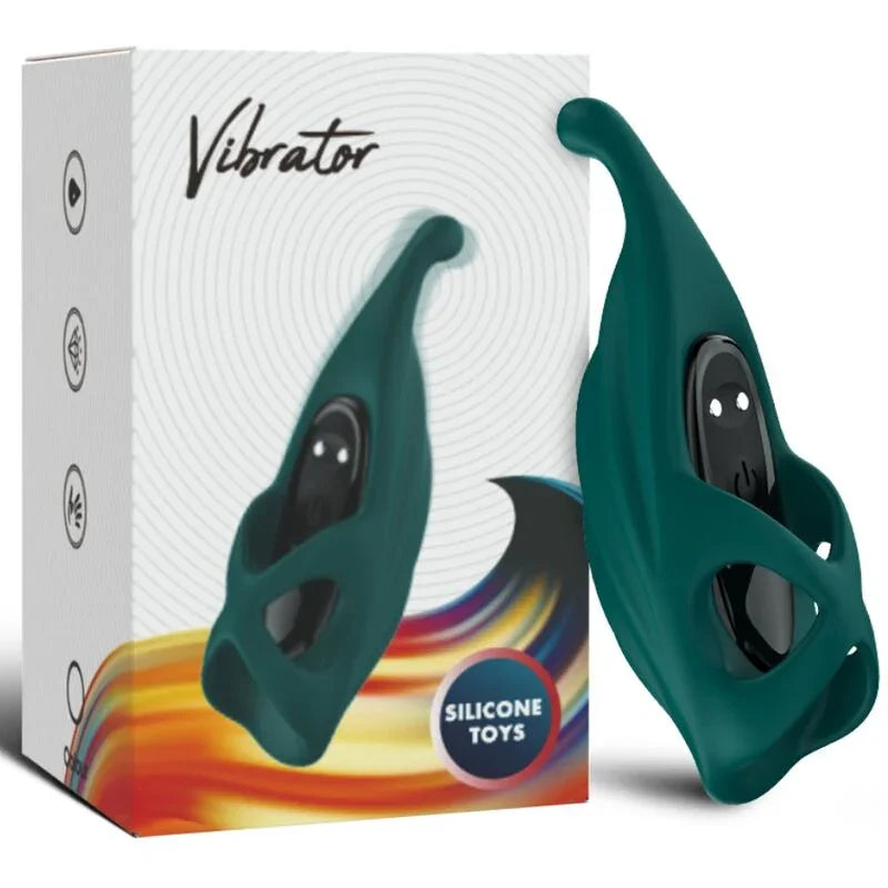 ARMONY - DEDAL ESTIMULADOR & VIBRADOR VERDE - Nuvica