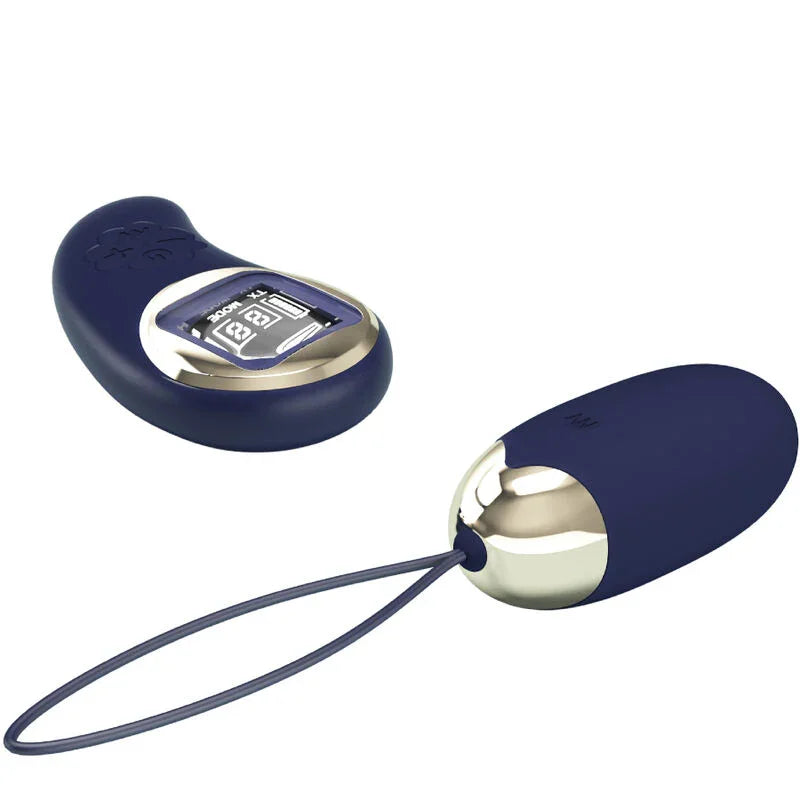 PRETTY LOVE - MINA HUEVO VIBRADOR CONTROL REMOTO AZUL - Nuvica