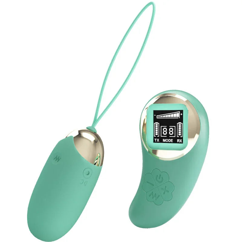 PRETTY LOVE - MINA HUEVO VIBRADOR CONTROL REMOTO VERDE - Nuvica