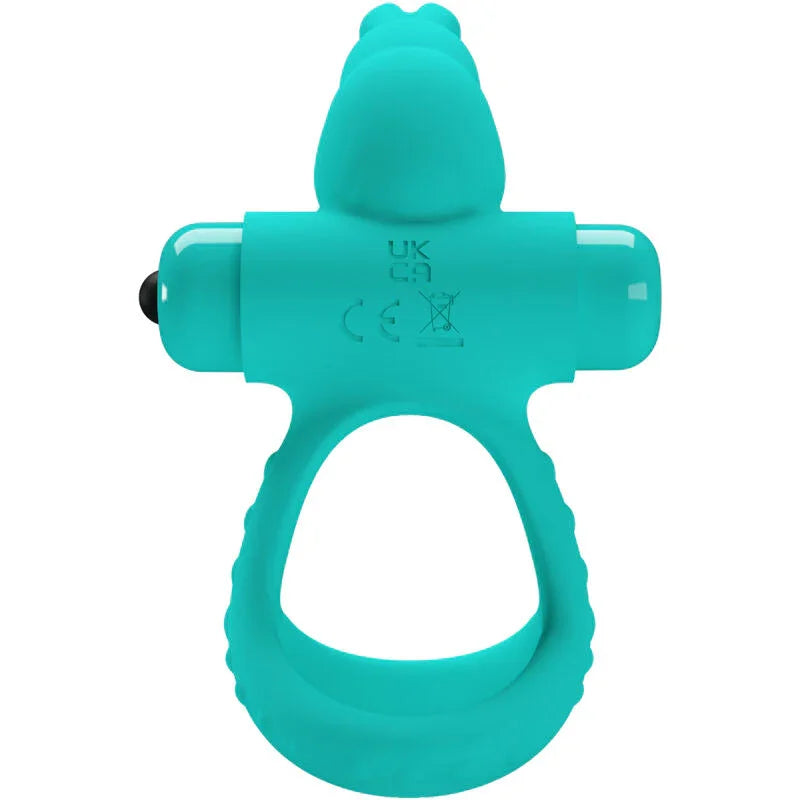 PRETTY LOVE - FIGGY ANILLO VIBRADOR RABBIT VERDE - Nuvica