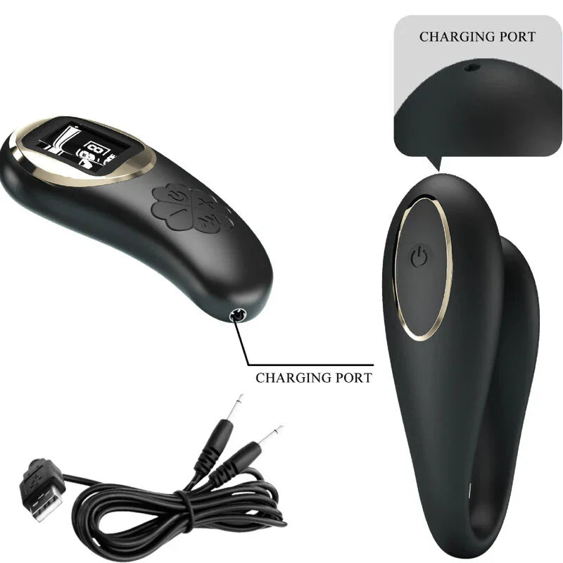 PRETTY LOVE - NATHAN VIBRADOR DOBLE PLACER CONTROL REMOTO - Nuvica