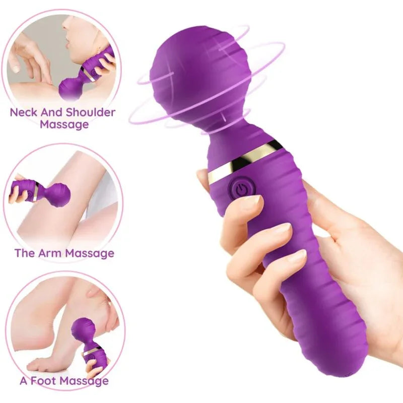ARMONY - FREEDO MASAJEADOR & VIBRADOR PEQUEÑO VIOLETA - Nuvica