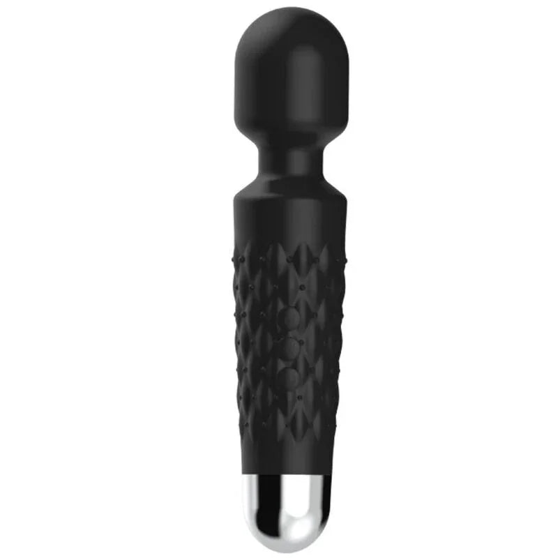 ARMONY - POSTMAN MASAJEADOR & VIBRADOR CABEZA FLEXIBLE NEGRO - Nuvica