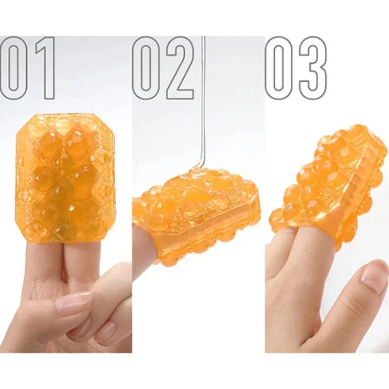 TENGA - UNI TOPAZ MASTURBADOR DEDAL - Nuvica