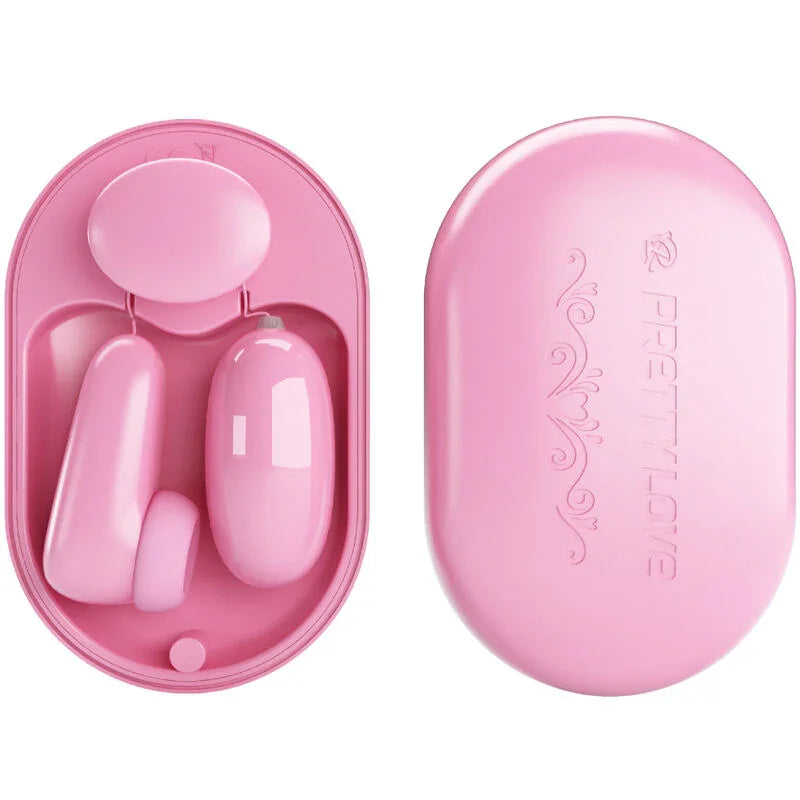 PRETTY LOVE - MAGIC BOX BALA VIBRADORA & ESTIMULADOR ROSA - Nuvica