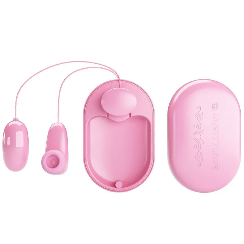 PRETTY LOVE - MAGIC BOX BALA VIBRADORA & ESTIMULADOR ROSA - Nuvica